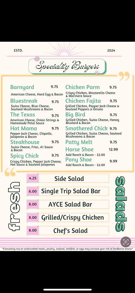 Morgan's Cafe Menu image 4